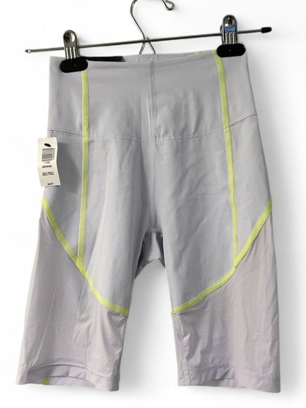 Aritzia tna biker shorts high rise waist size XS pilates gym activewear workout